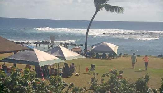 Brennecke’s Beach Webcam, Poipu, Kauai