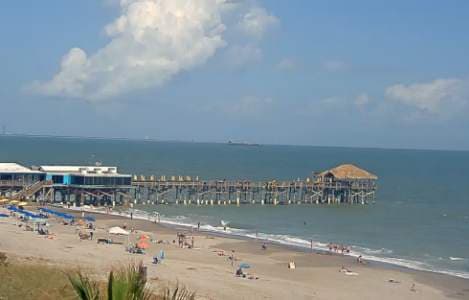 Cocoa Beach Pier South Live Surf Cam