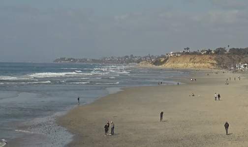 Del Mar Beach South Cam, California
