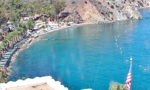 Live Descanso Beach Webcam from Catalina