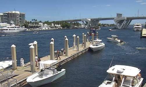 Lauderdale Marina Dock Cam, Florida
