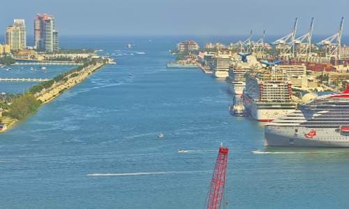 Live Port Miami Webcam, Forida