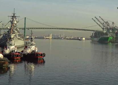 Live Port of Los Angeles Webcam