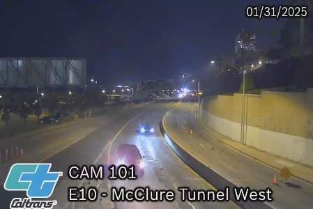 McClure Tunnel West, Live Webcam, Santa Monica, CA
