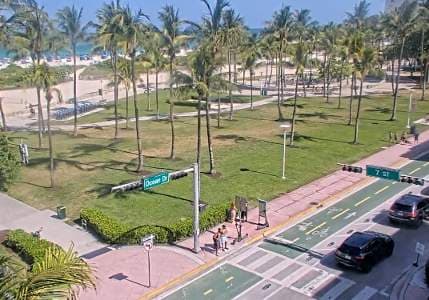 Ocean Drive Live Cam, Miami Florida