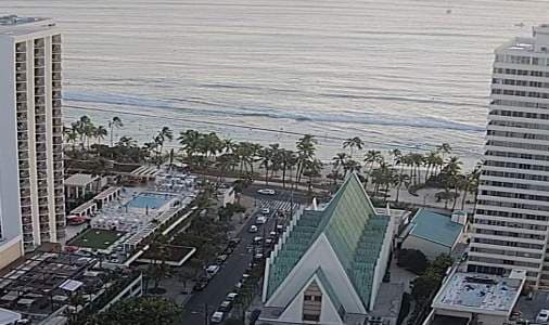 Waikiki Hilton Surf Cam, Hawaii